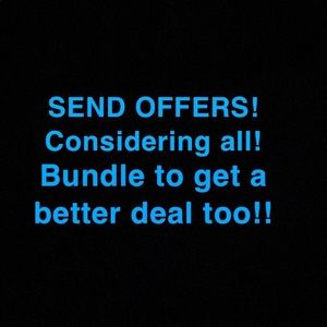 SEND OFFERS! 🤍🤍🤍